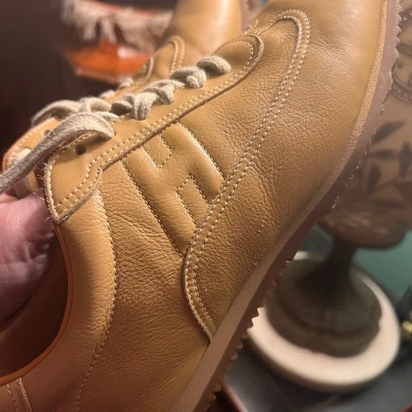 Hermes Leather Walking Shoes - Picture 2 of 6